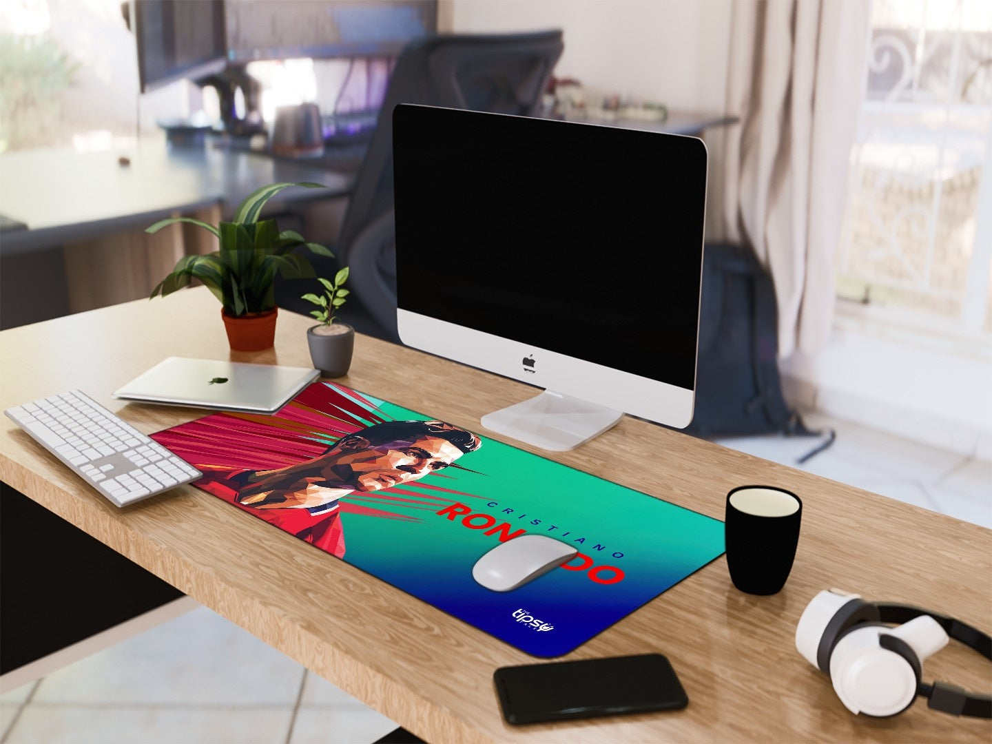 "RONALDO - PRIME MANCHESTER" Gaming Mousepad Elevate Your Gaming Experience