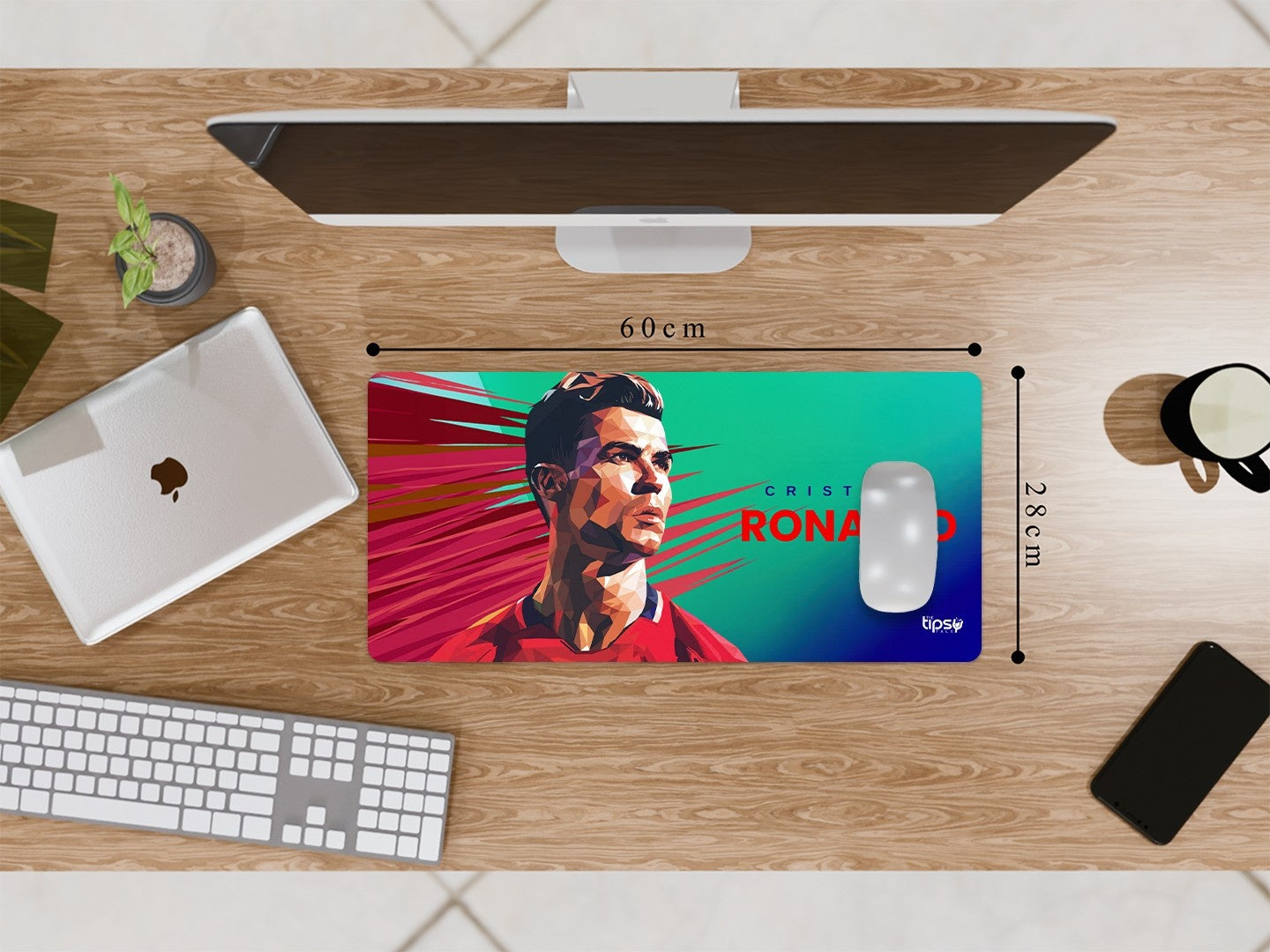 "RONALDO - PRIME MANCHESTER" Gaming Mousepad Elevate Your Gaming Experience