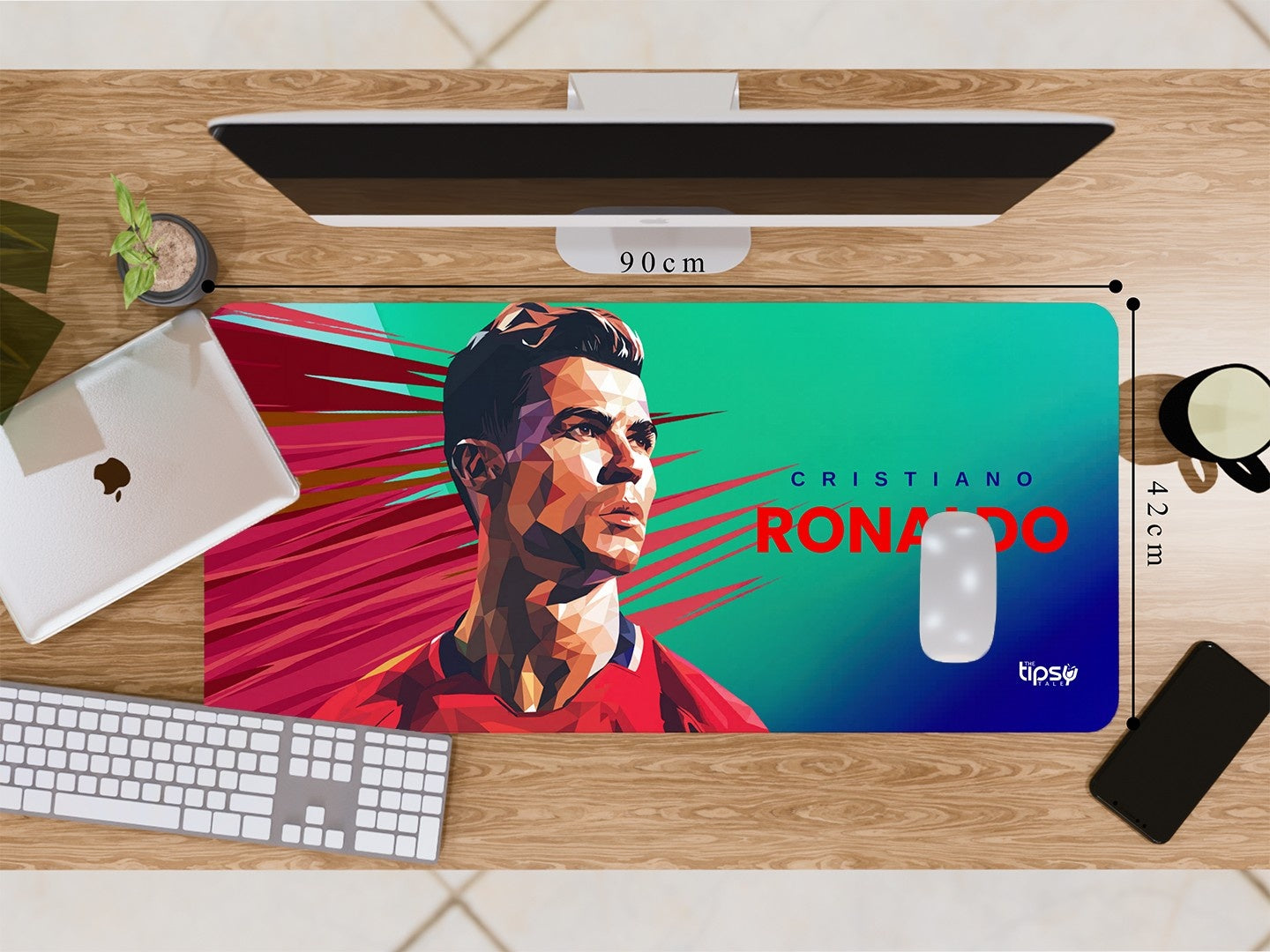 "RONALDO - PRIME MANCHESTER" Gaming Mousepad Elevate Your Gaming Experience