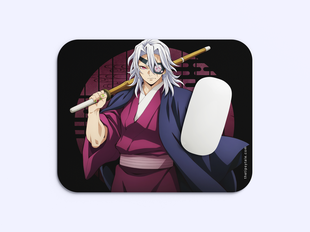 "TENGEN - THE OG DEMON SLAYER" Mousepad Enhance Your Workspace with Style