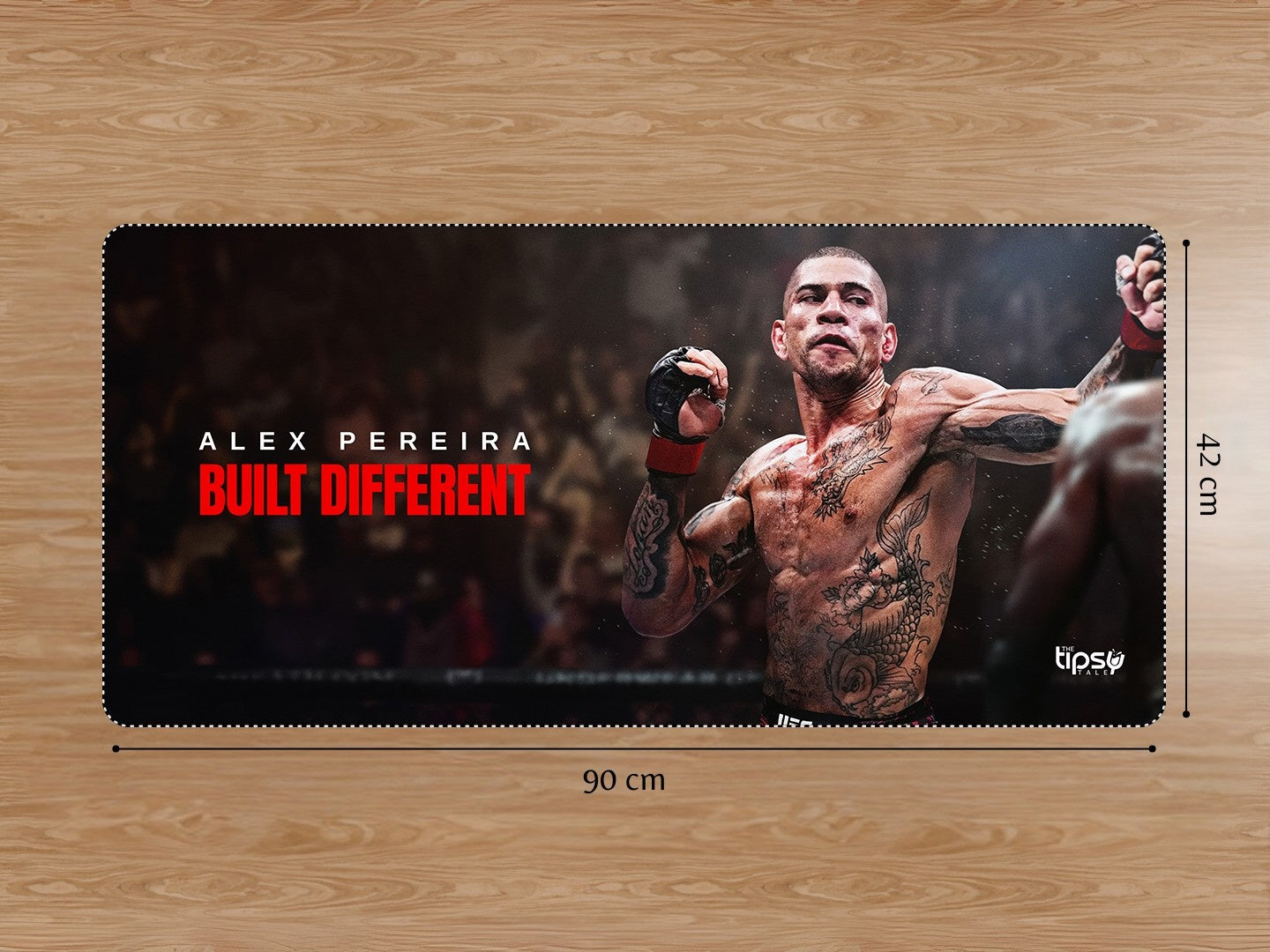 "ALEX PEREIRA - DIFFRENTLY BUILD" Gaming Mousepad Elevate Your Gaming Experience