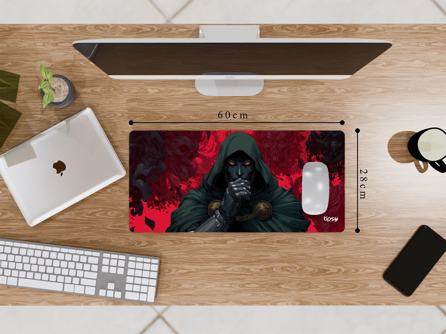 "DR DOOM ON HIS WAY " Gaming Mousepad Elevate Your Gaming Experience