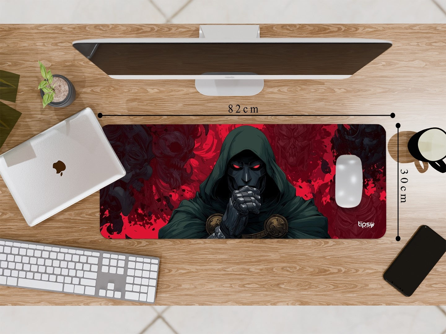 "DR DOOM ON HIS WAY " Gaming Mousepad Elevate Your Gaming Experience