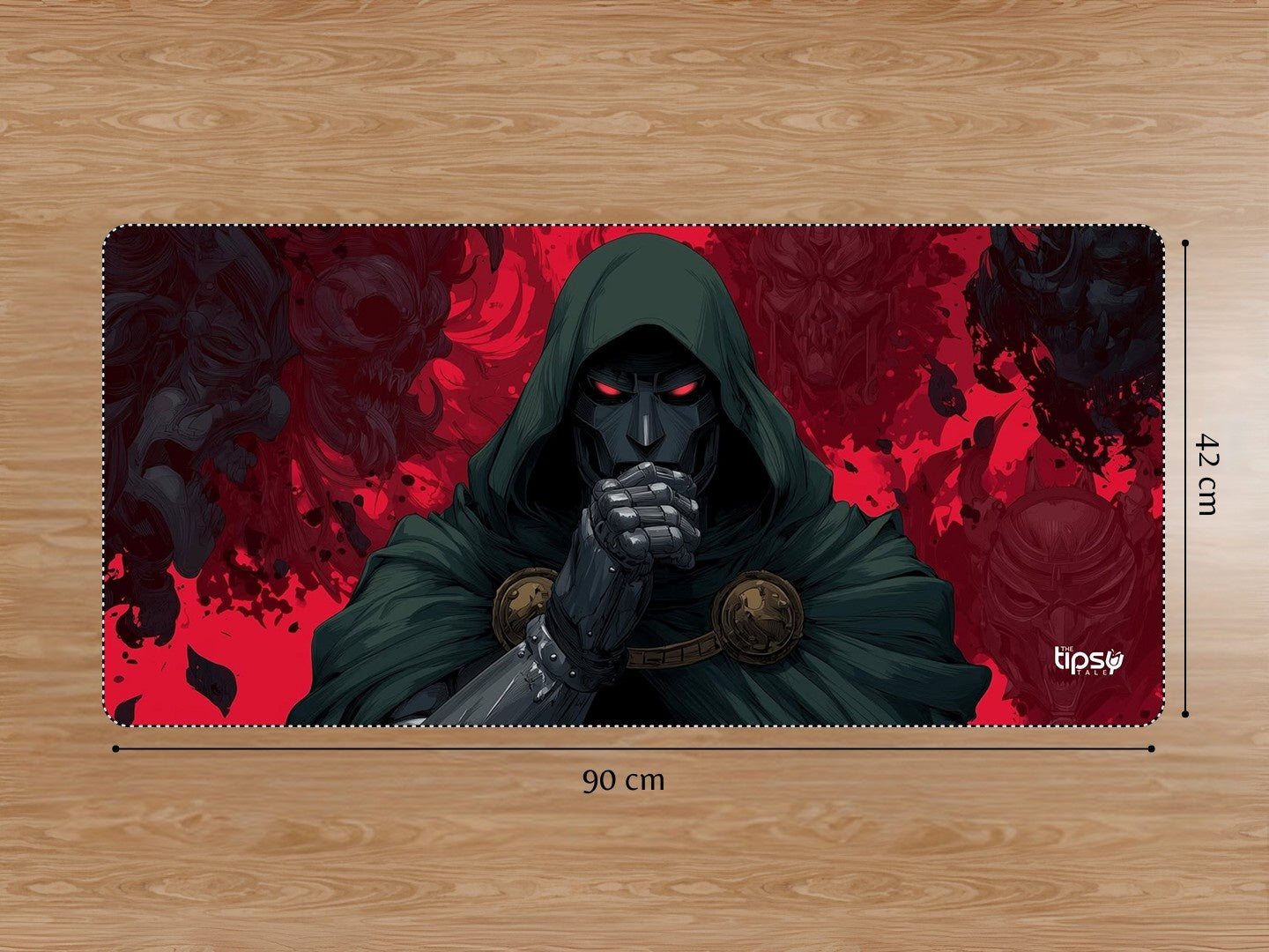 "DR DOOM ON HIS WAY " Gaming Mousepad Elevate Your Gaming Experience