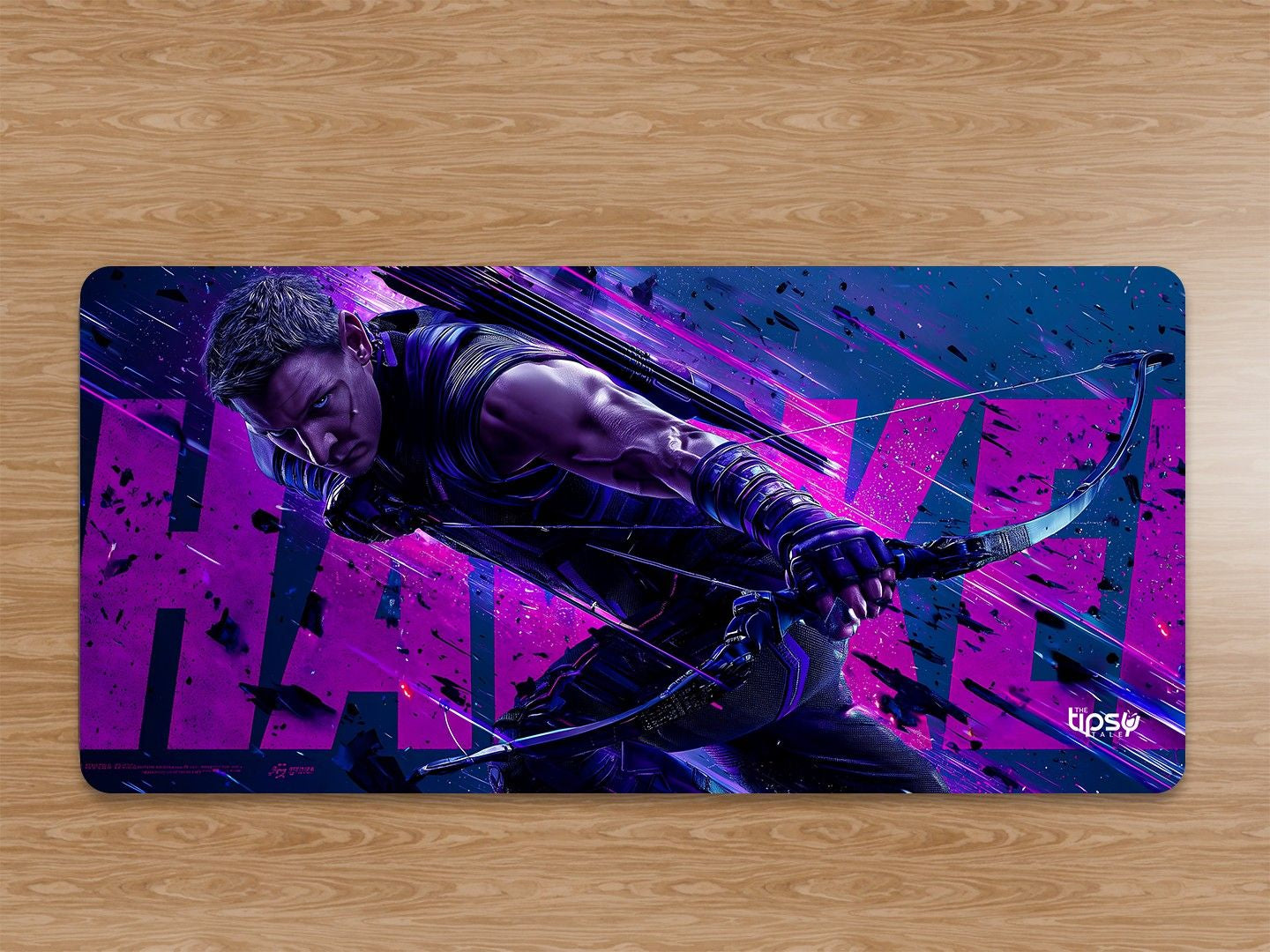 "HAWKEY - GOD MODE ON" Gaming Mousepad Elevate Your Gaming Experience