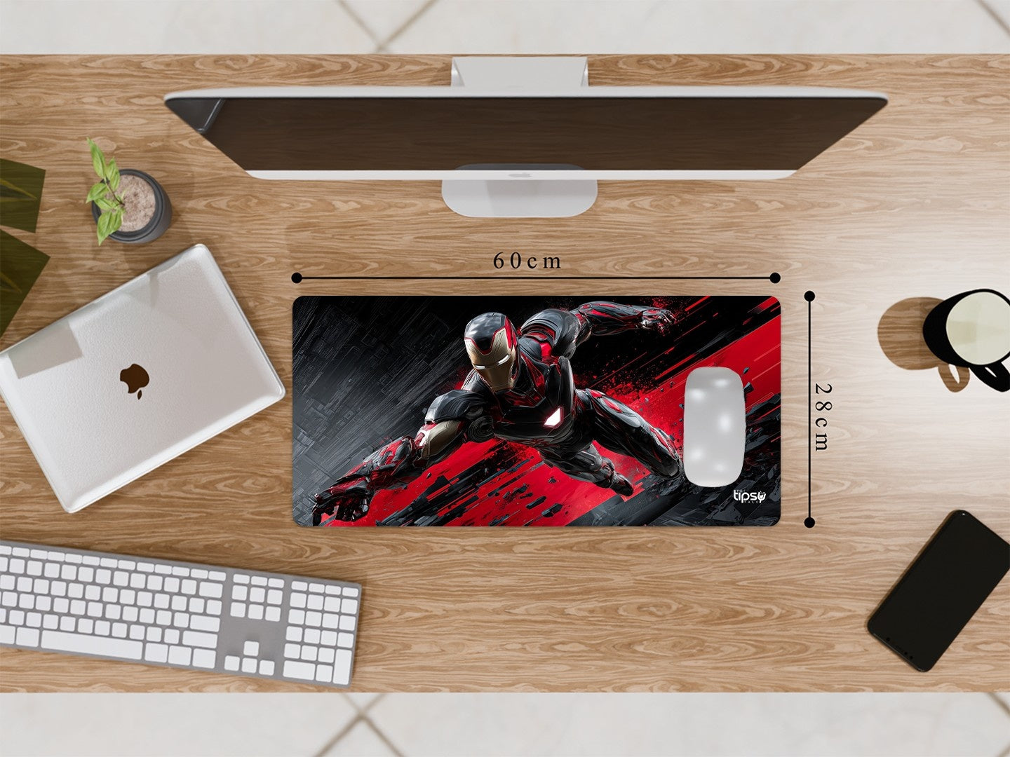 "IRONMAN - INSTANT KILL" Gaming Mousepad Elevate Your Gaming Experience