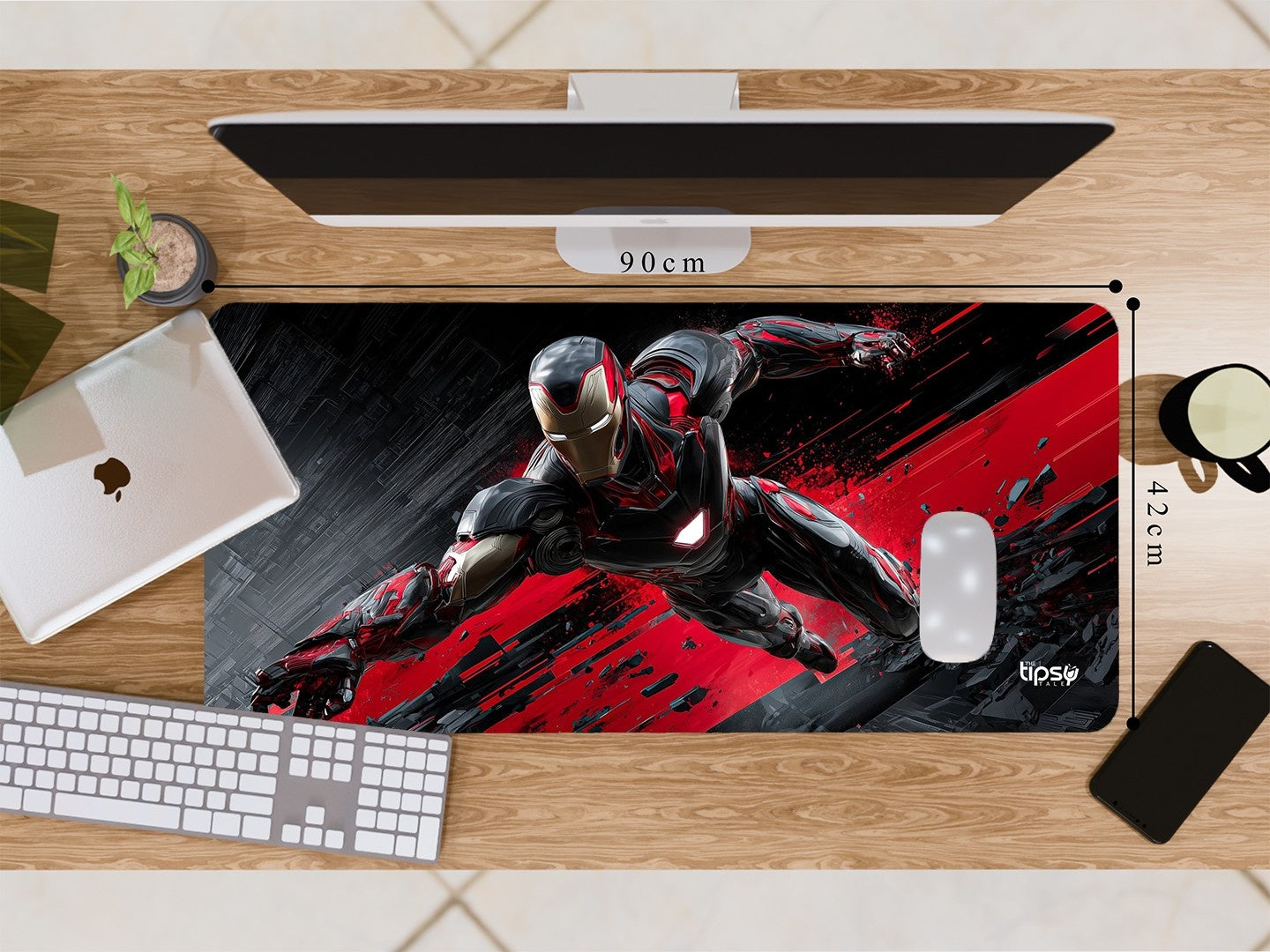 "IRONMAN - INSTANT KILL" Gaming Mousepad Elevate Your Gaming Experience