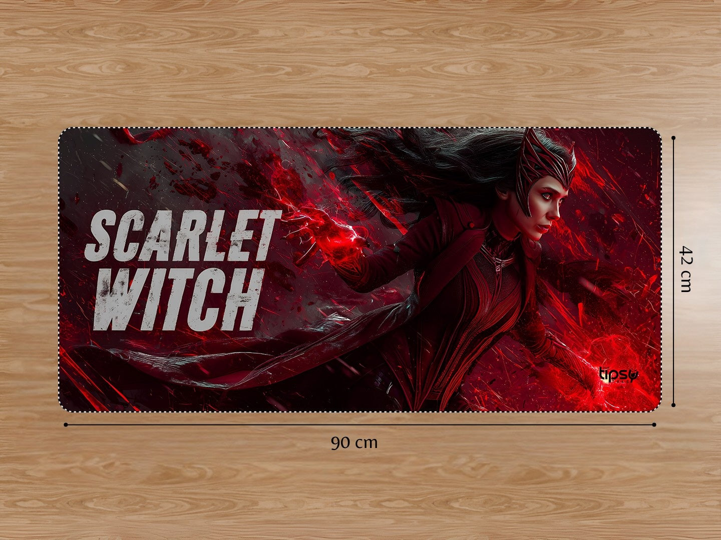 "SCARLET WITCH - ACCURATE COMIC VERSION" Gaming Mousepad Elevate Your Gaming Experience