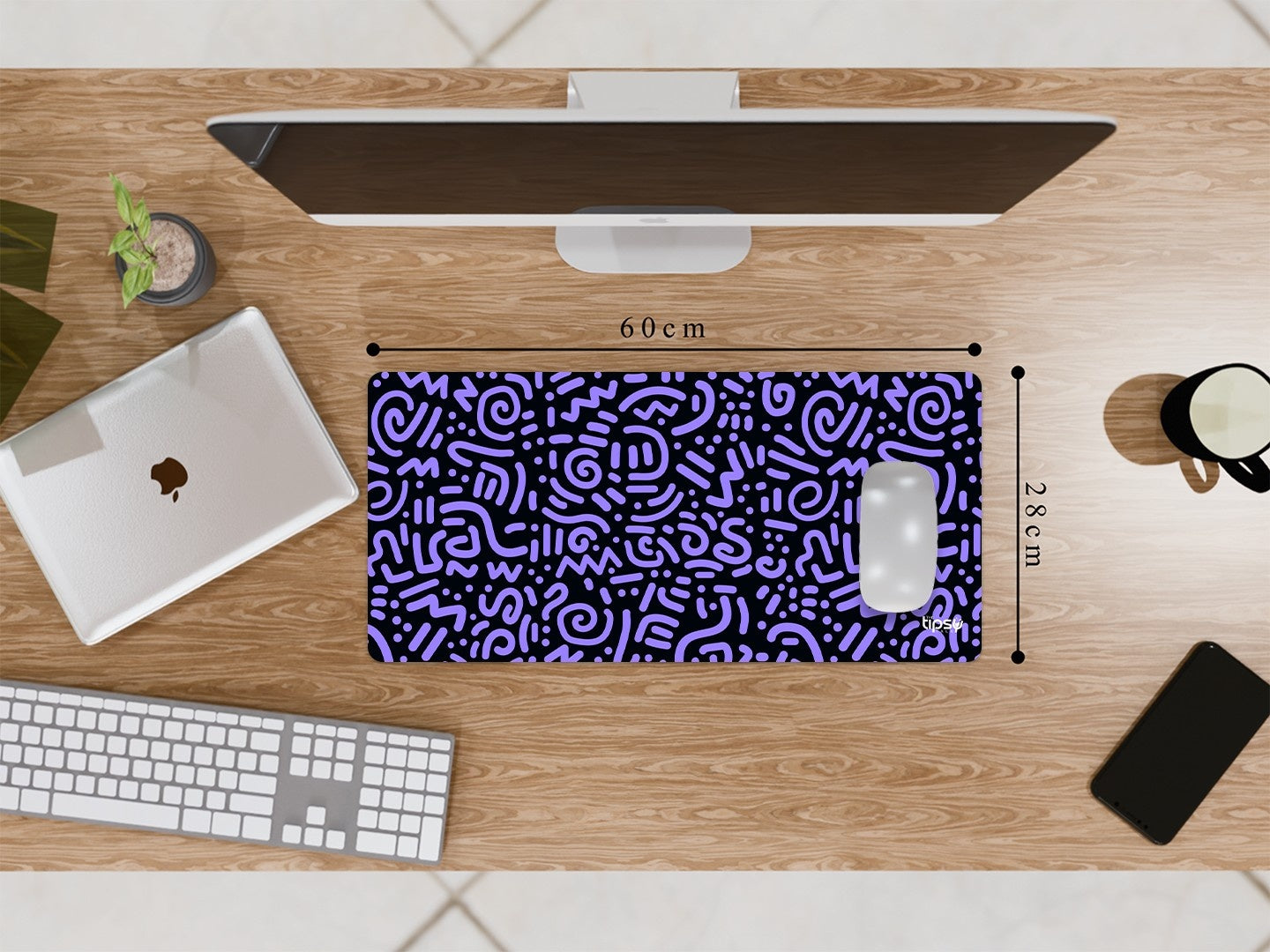 "GEN-Z PATTERN " Gaming Mousepad Elevate Your Gaming Experience