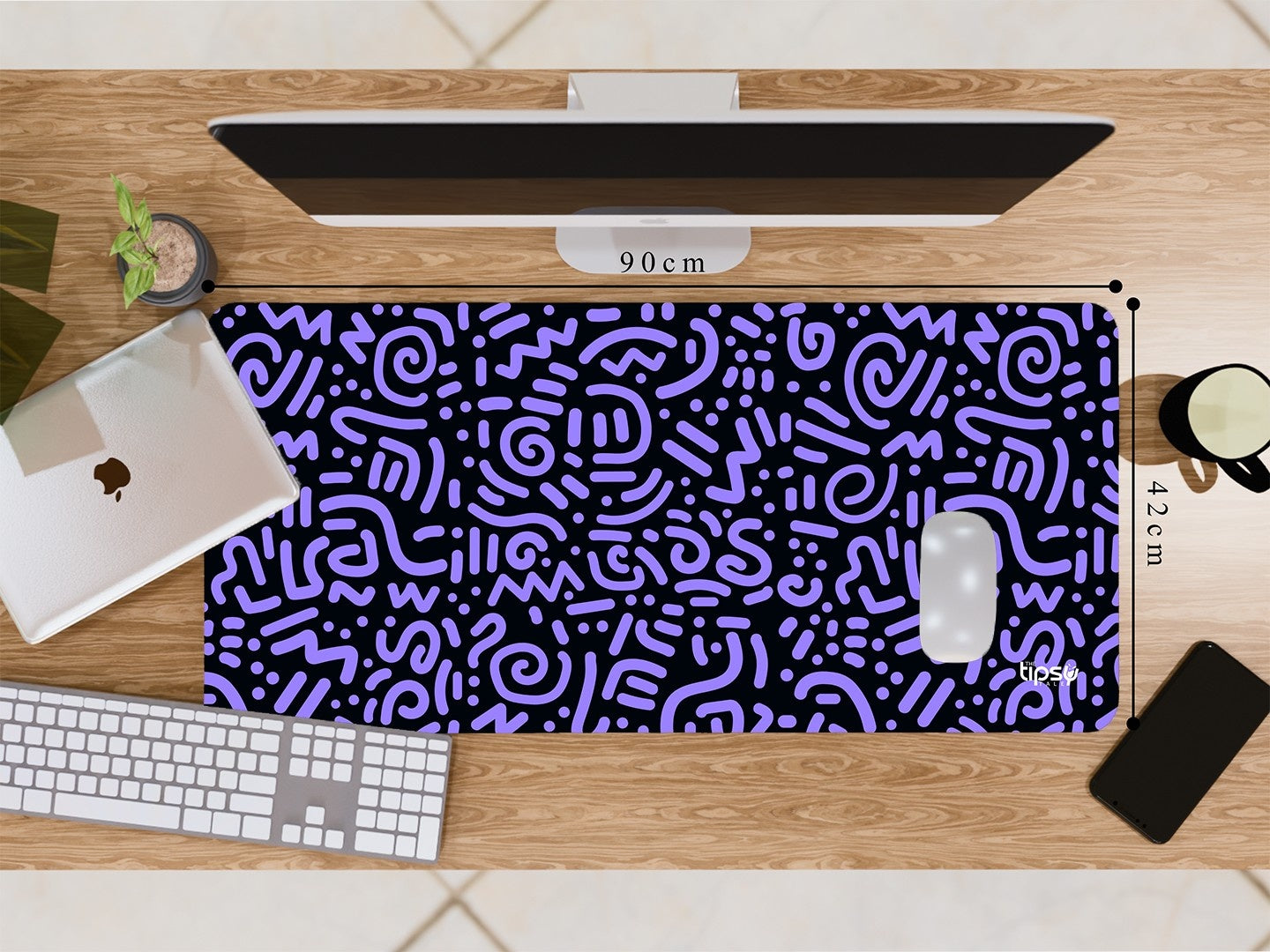 "GEN-Z PATTERN " Gaming Mousepad Elevate Your Gaming Experience