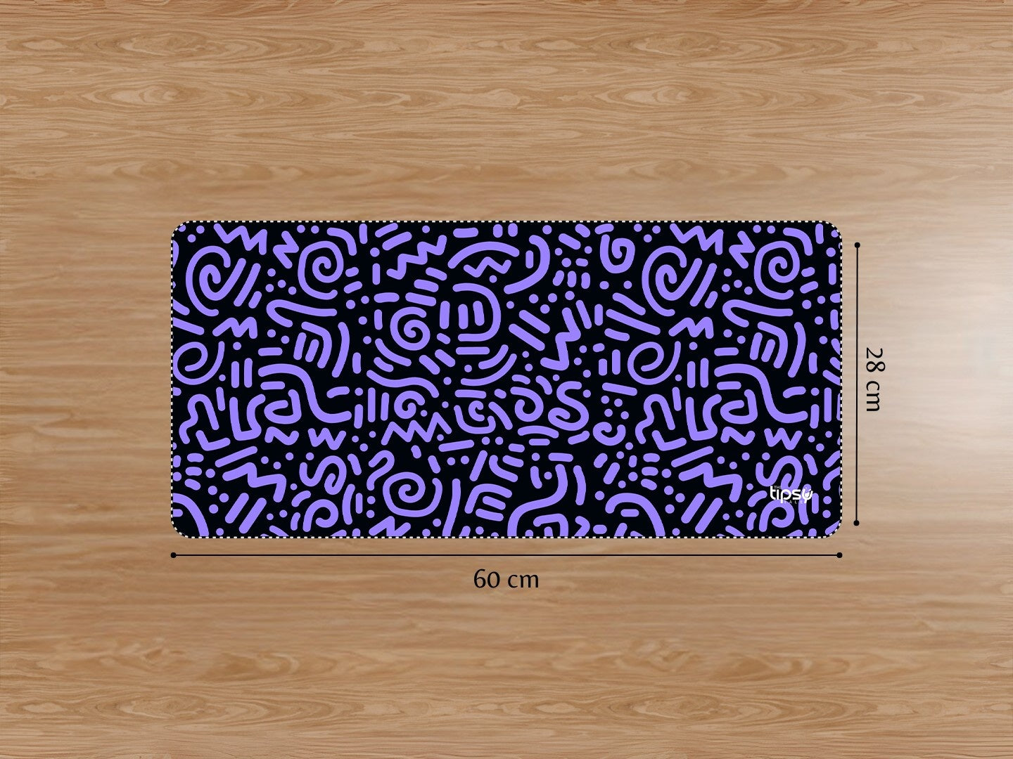 "GEN-Z PATTERN " Gaming Mousepad Elevate Your Gaming Experience