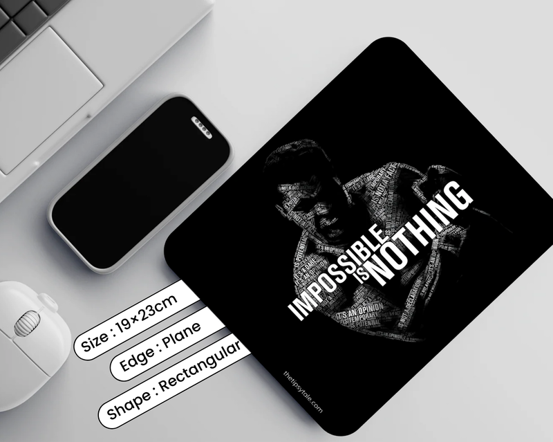 A Gift That Matches Their Energy -Motivational Vibe- Poster + Mousepad + Tumbler + Diary (COMBO)