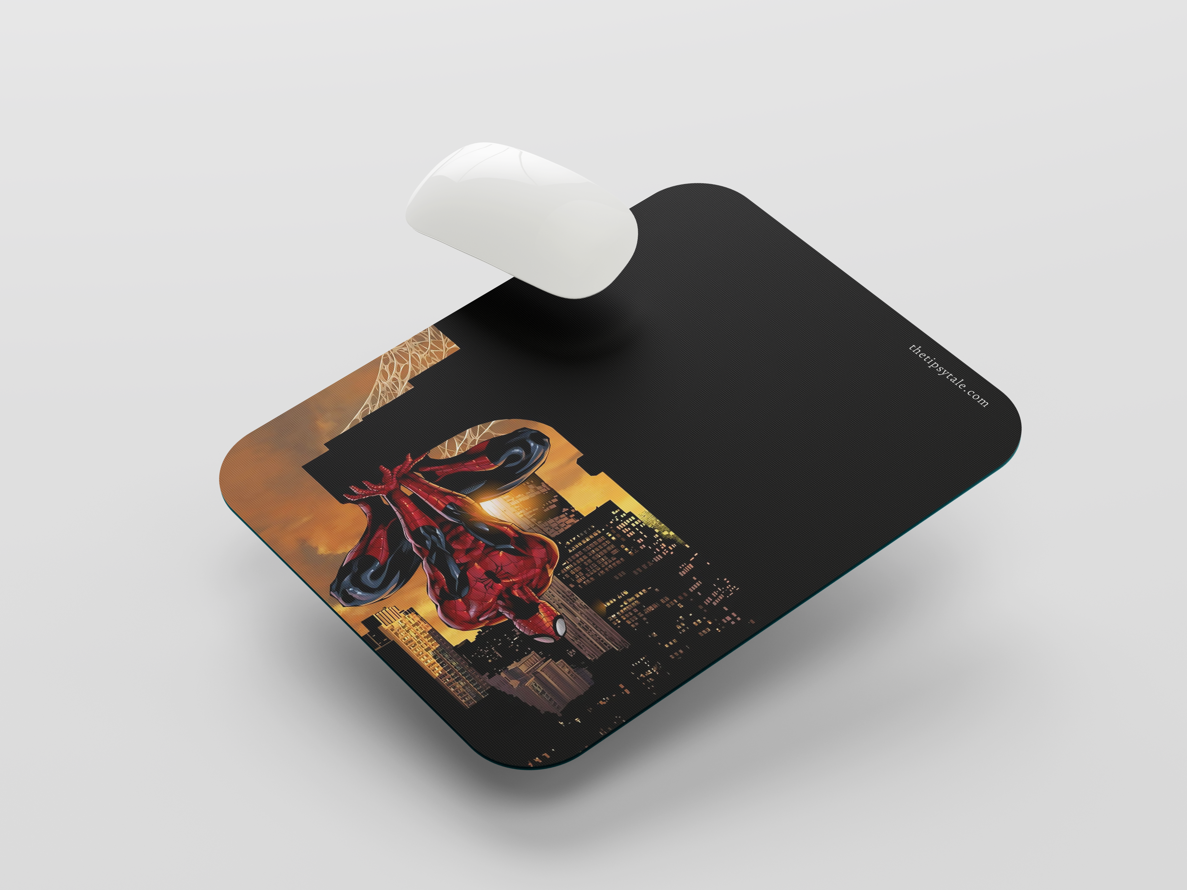"UPSIDE-DOWN SPIDERMAN" Mousepad Enhance Your Workspace with Style