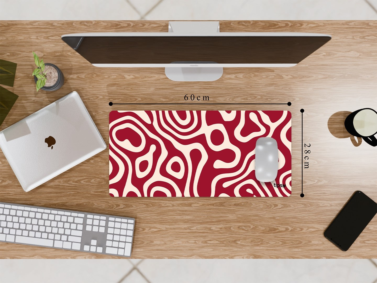 "ILLUSION ABSTRACT" Gaming Mousepad Elevate Your Gaming Experience