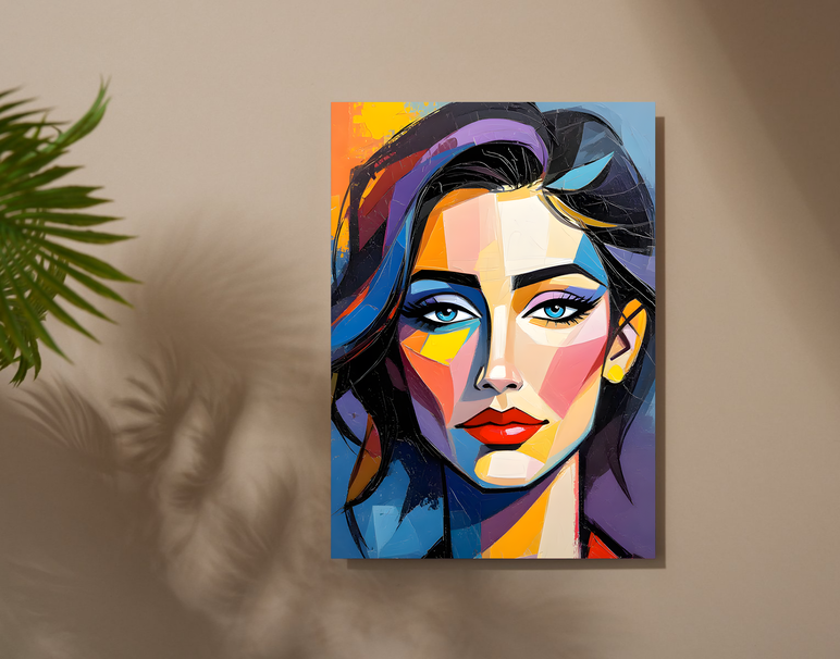 "Modern Muse Art" -Shiny & Sturdy Metallic Poster Art That Pops & Sticks