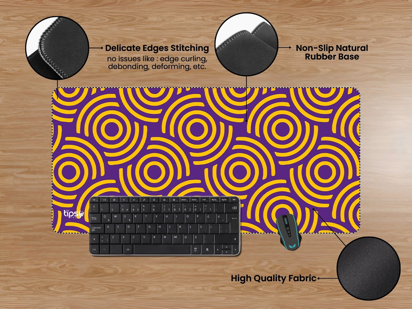 "TRANCE" Gaming Mousepad Elevate Your Gaming Experience