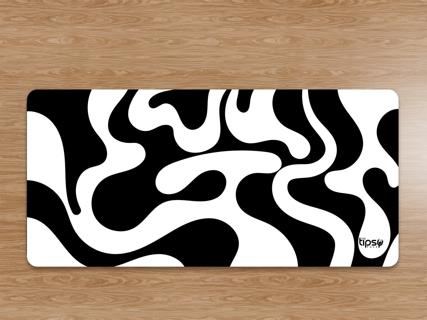 "MONOCHROME ILLUSION" Gaming Mousepad Elevate Your Gaming Experience