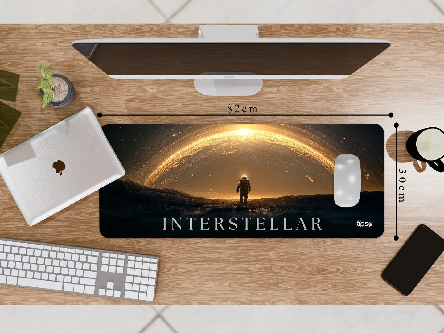 "INTERSTELLAR - LIFE TIME EXPERIENCE " Gaming Mousepad Elevate Your Gaming Experience