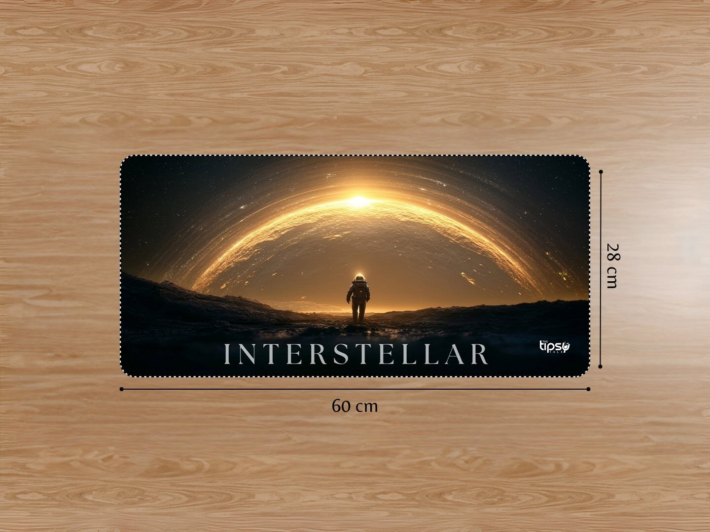 "INTERSTELLAR - LIFE TIME EXPERIENCE " Gaming Mousepad Elevate Your Gaming Experience