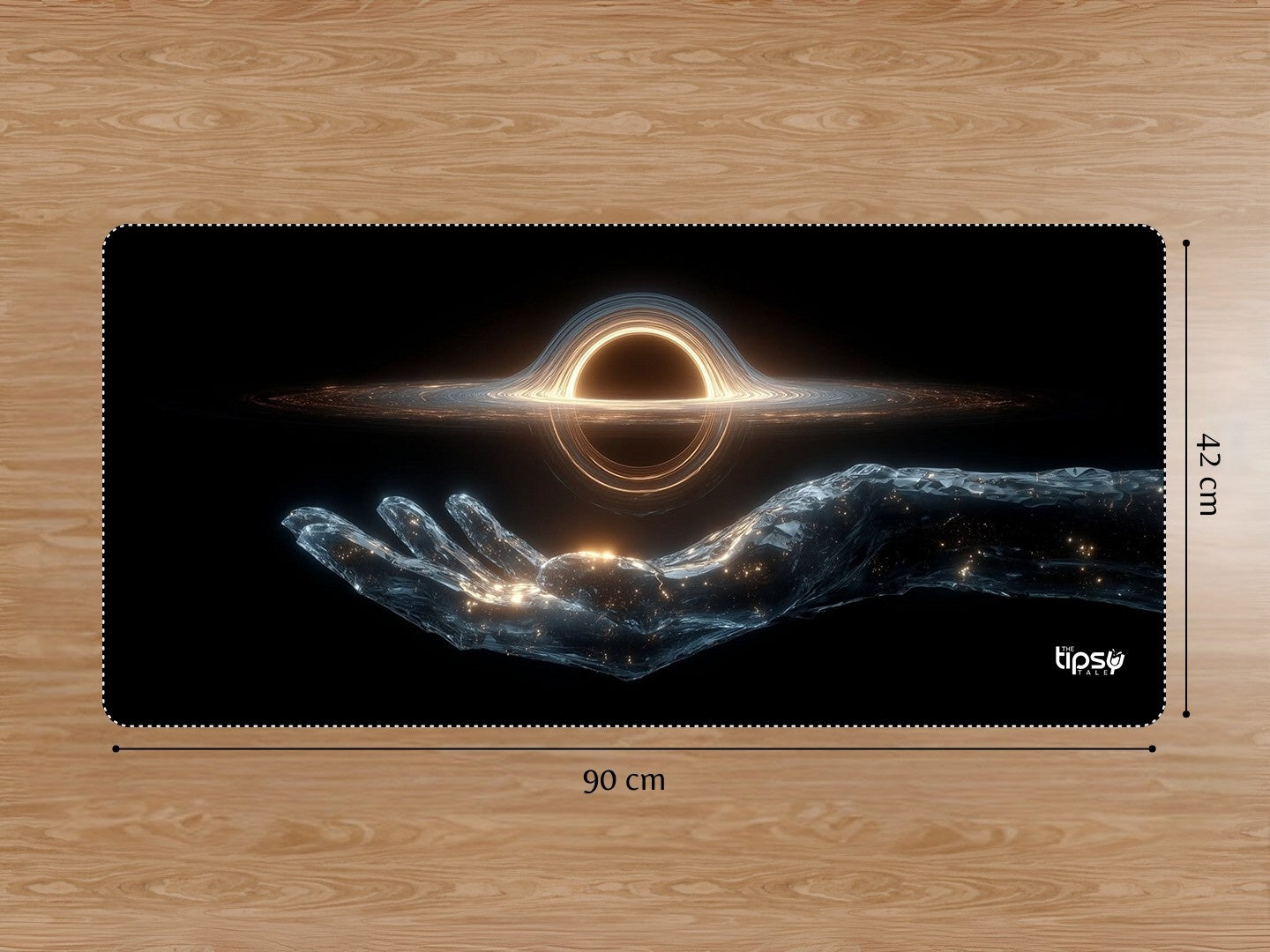 " BLACK HOLE - INTERSETELLAR" Gaming Mousepad Elevate Your Gaming Experience