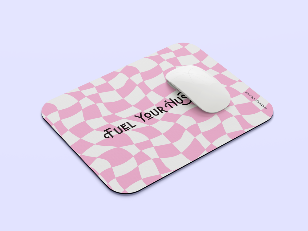"GROOVY RETRO" Mousepad Enhance Your Workspace with Style