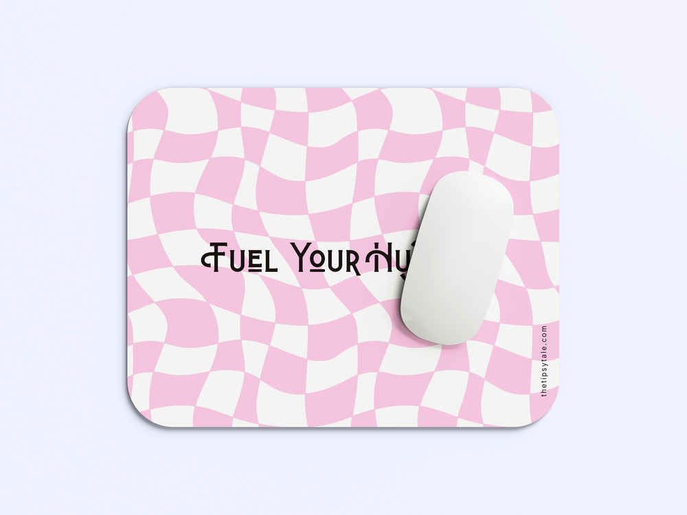 "GROOVY RETRO" Mousepad Enhance Your Workspace with Style