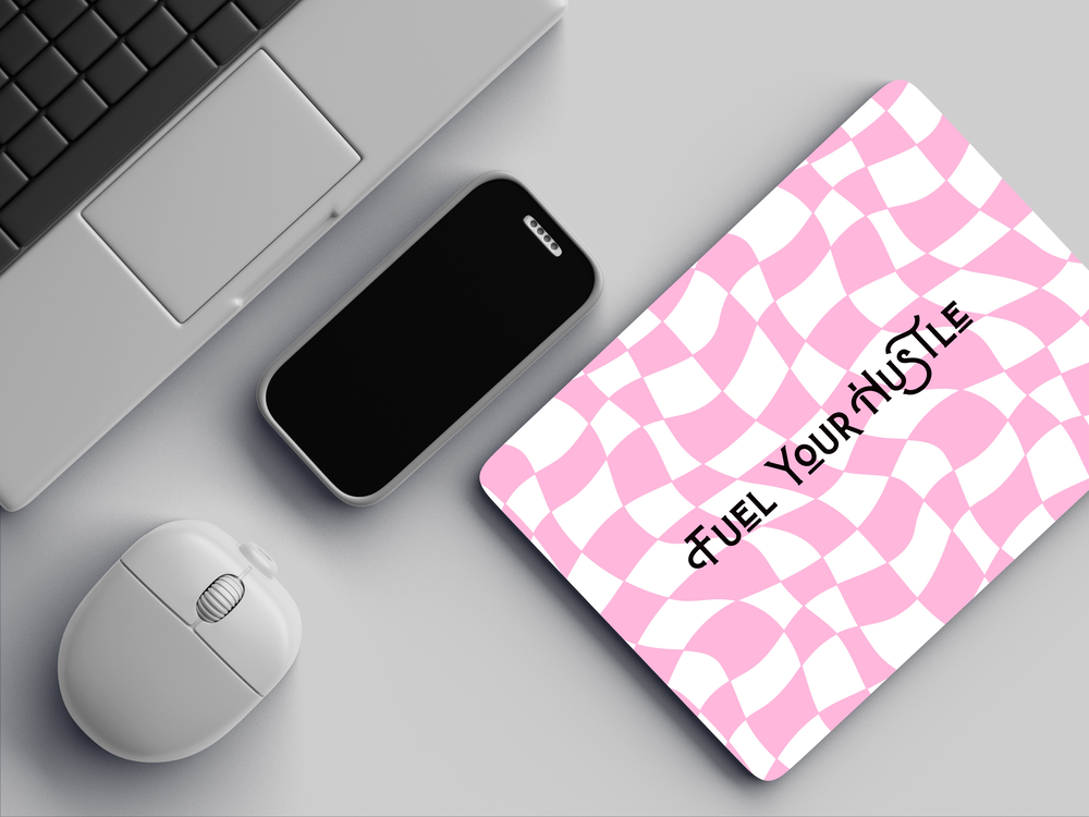 "GROOVY RETRO" Mousepad Enhance Your Workspace with Style