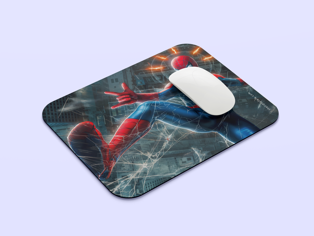 "SPIDER MAN BRAND NEW DAY RISING " Mousepad Enhance Your Workspace with Style