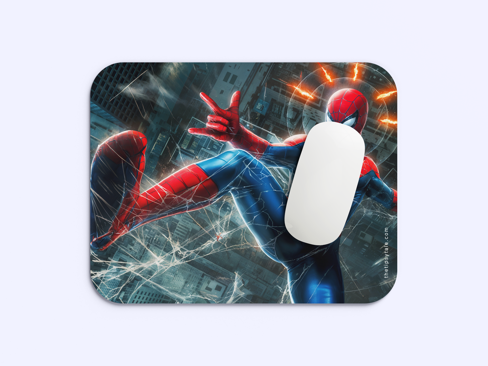 "SPIDER MAN BRAND NEW DAY RISING " Mousepad Enhance Your Workspace with Style