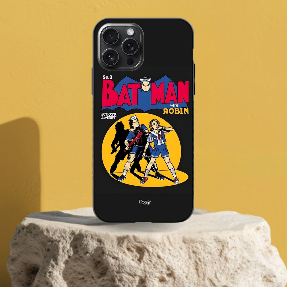 "BATMAN WITH ROBIN" -Mobile Covers Shock Resistant, Slim & Stylish Cases