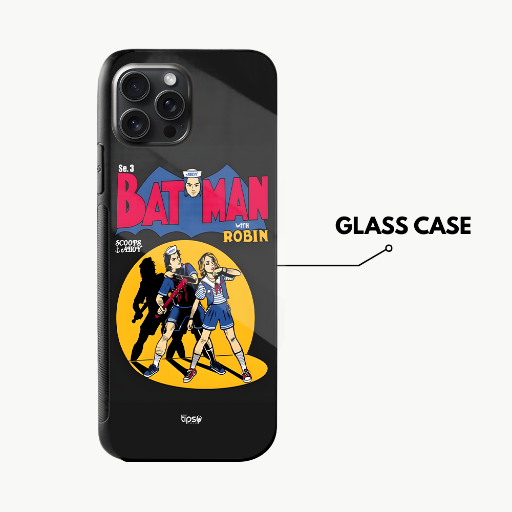 "BATMAN WITH ROBIN" -Mobile Covers Shock Resistant, Slim & Stylish Cases