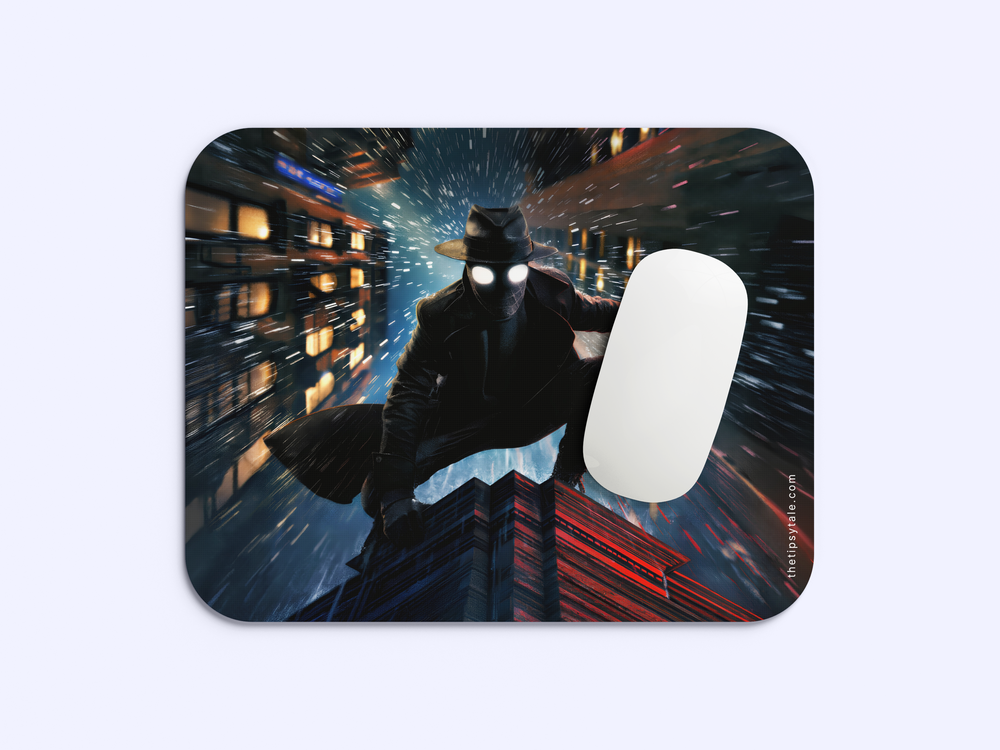 "SPIDER NOIR " Mousepad Enhance Your Workspace with Style