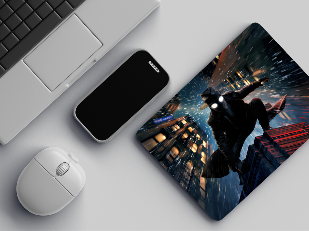 "SPIDER NOIR " Mousepad Enhance Your Workspace with Style
