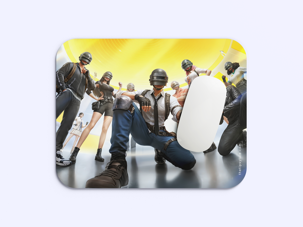 "PUBG MOBILE KICKS OFF " Mousepad Enhance Your Workspace with Style