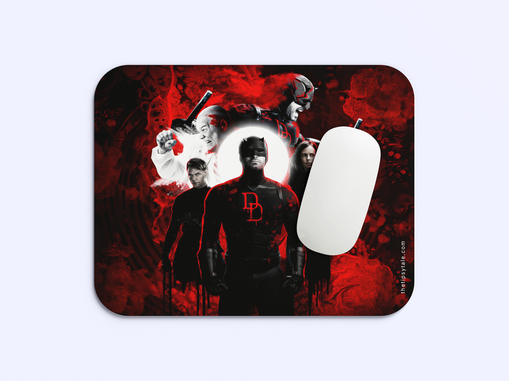 "DAREDEVIL SEASON 2" Mousepad Enhance Your Workspace with Style