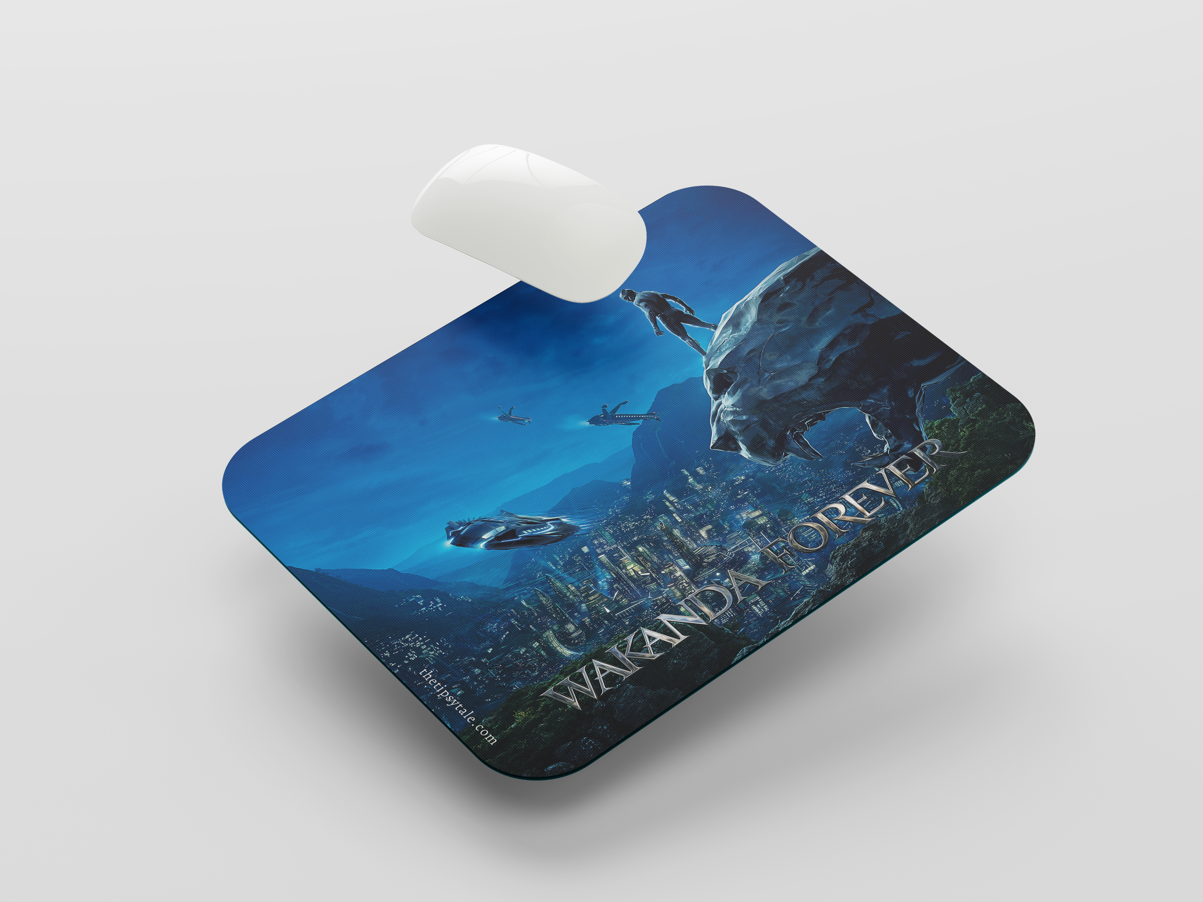 "WAKANDA FOREVER: BLACK PANTHER" Mousepad Enhance Your Workspace with Style