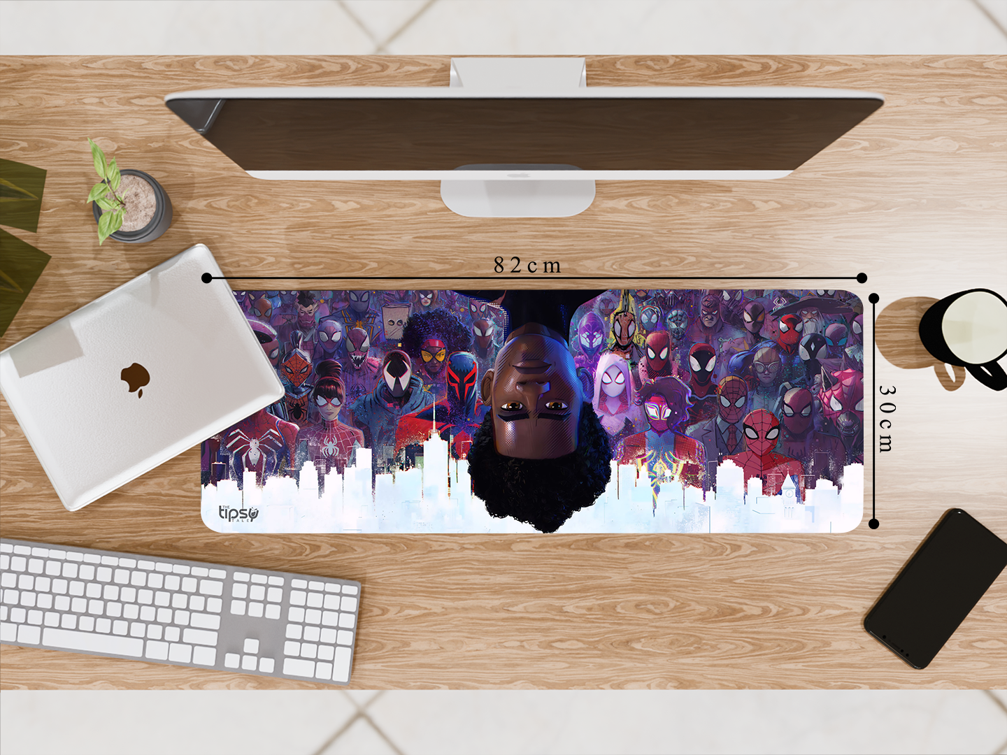 "SPIDER UPSIDE UNIVERSE" Gaming Mousepad Elevate Your Gaming Experience