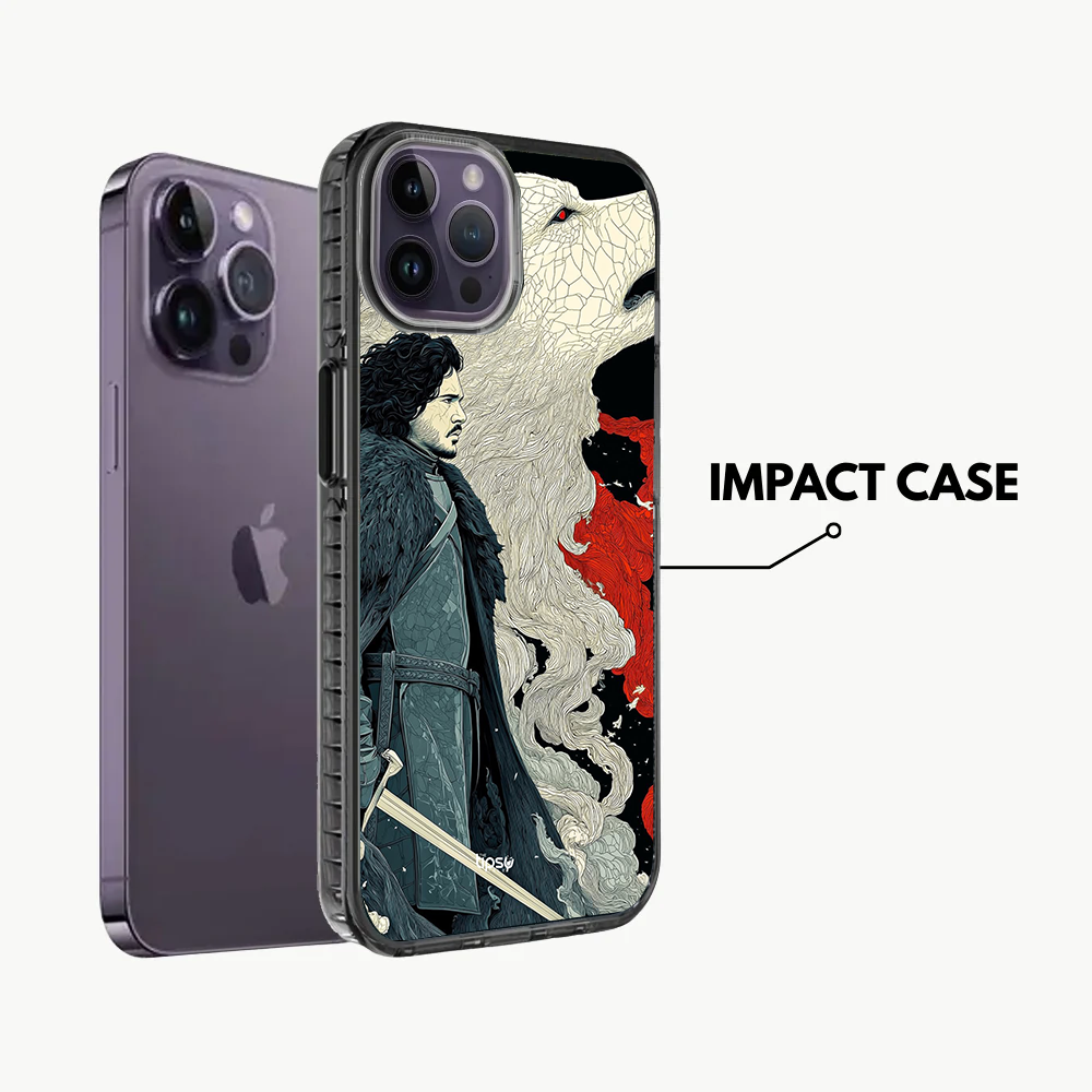 "JON SNOW - KNOW SOMETHING" -Mobile Covers Shock Resistant, Slim & Stylish Cases