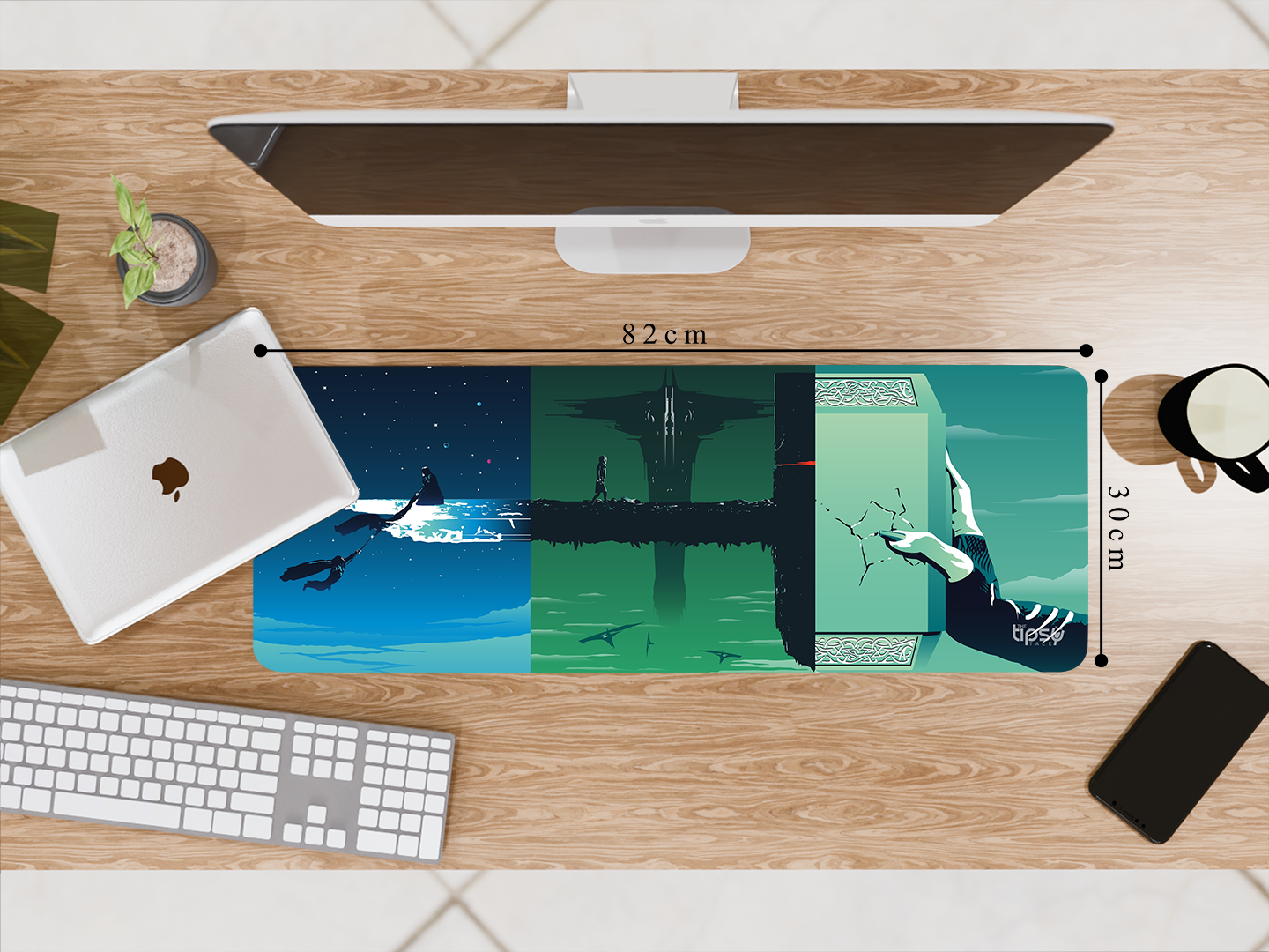 "THOR'S MJOLNIR" Gaming Mousepad – Elevate Your Gaming Experience