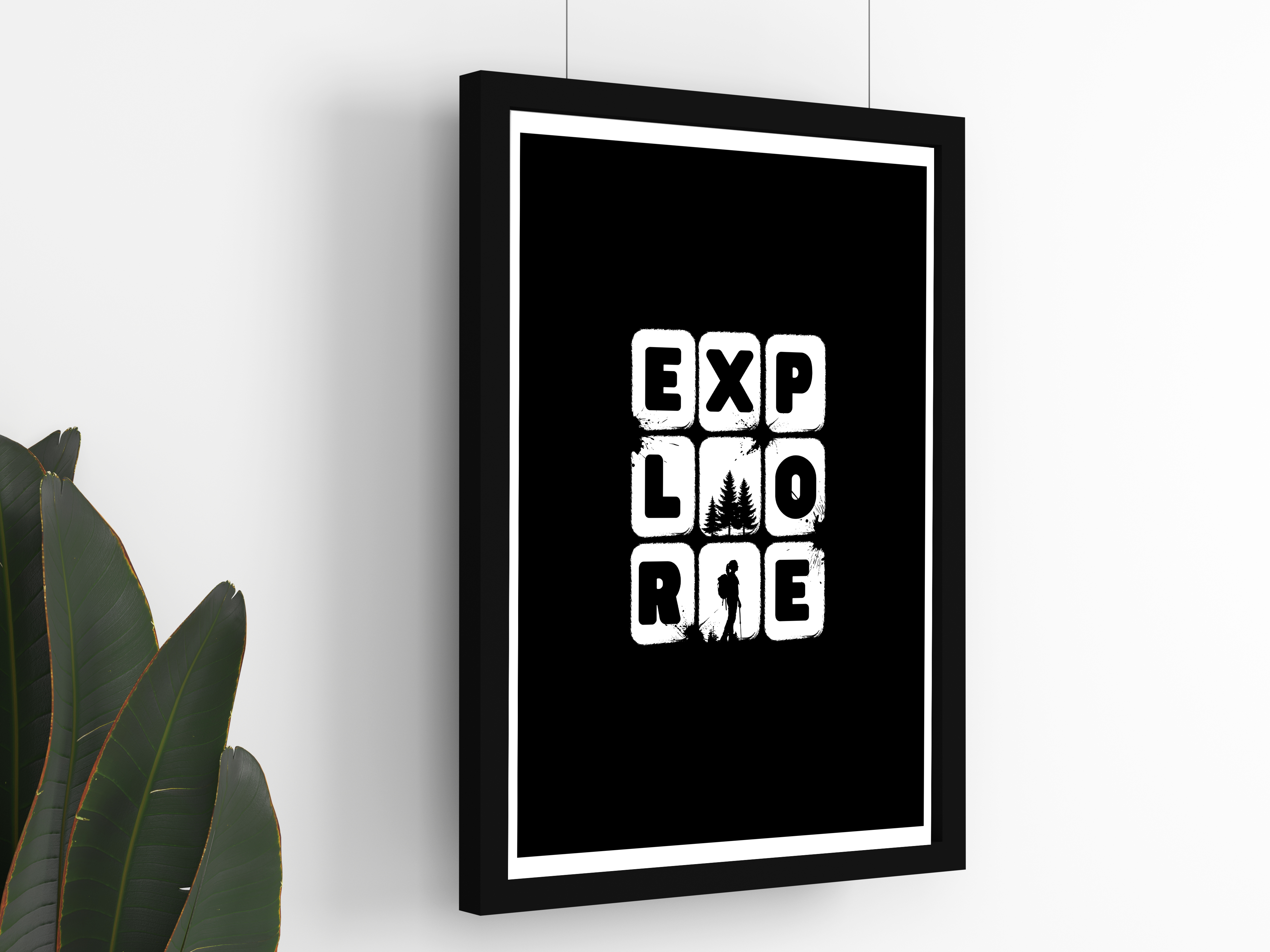 "EXPLORE:UNFORGETTABLE JOURNEY OF ADVENTURE“  Poster: Add a Touch of Personality to Your Space