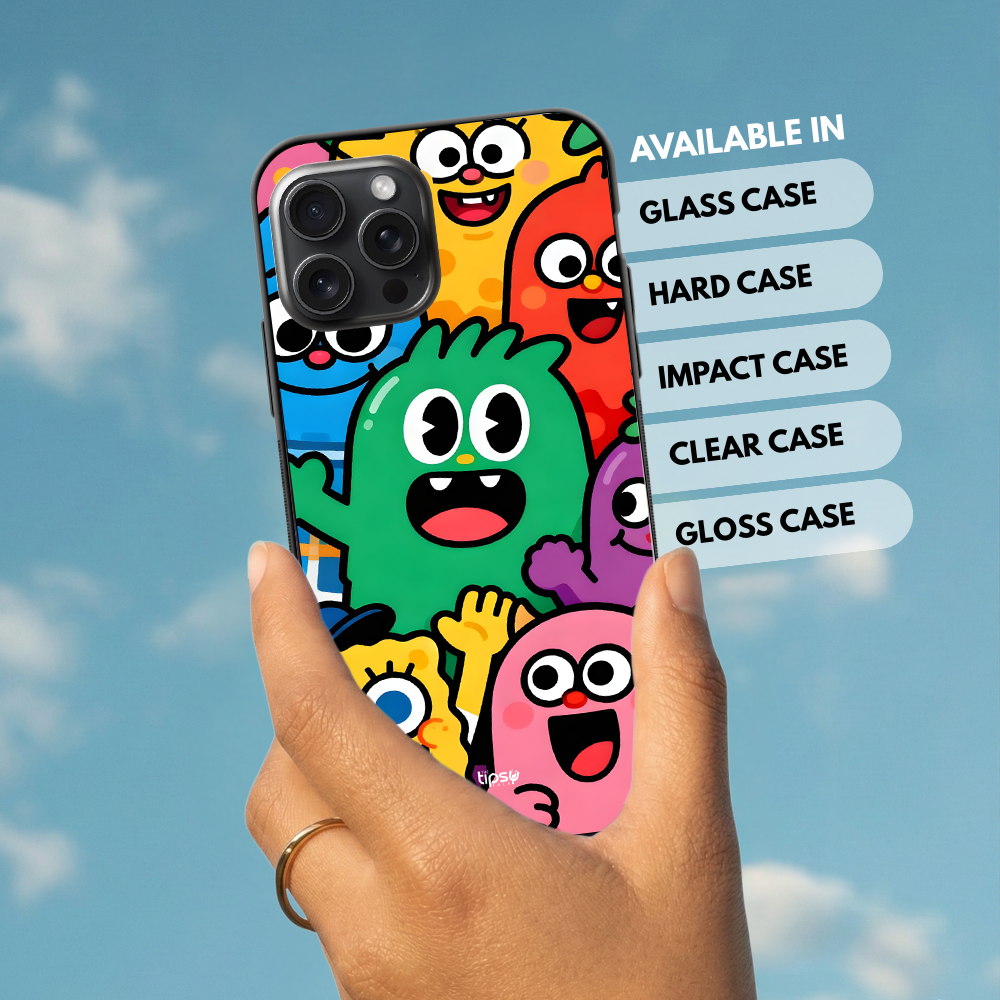 "CUTE DOODLE ART" -Mobile Covers Shock Resistant, Slim & Stylish Cases