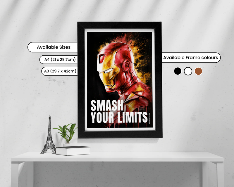 A Gift That Matches Their Energy -Superhero Vibe-Deskmat + Poster + Laptop sleeves (COMBO)
