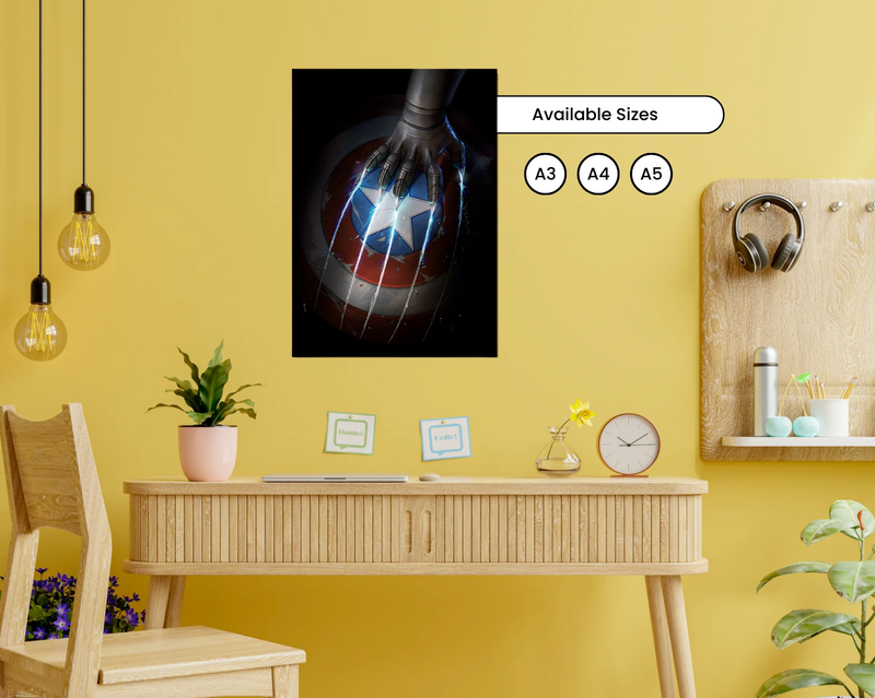 A Gift That Matches Their Energy -Superhero Vibe-Deskmat + Poster + Laptop sleeves (COMBO)