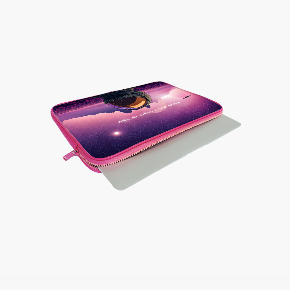 "YOUR ONLY LIMIT IS YOU" Laptop Sleeves:Bold Modern Design for Every Size