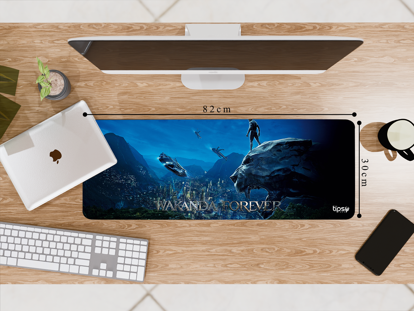 "WAKANDA FOREVER" Gaming Mousepad – Elevate Your Gaming Experience