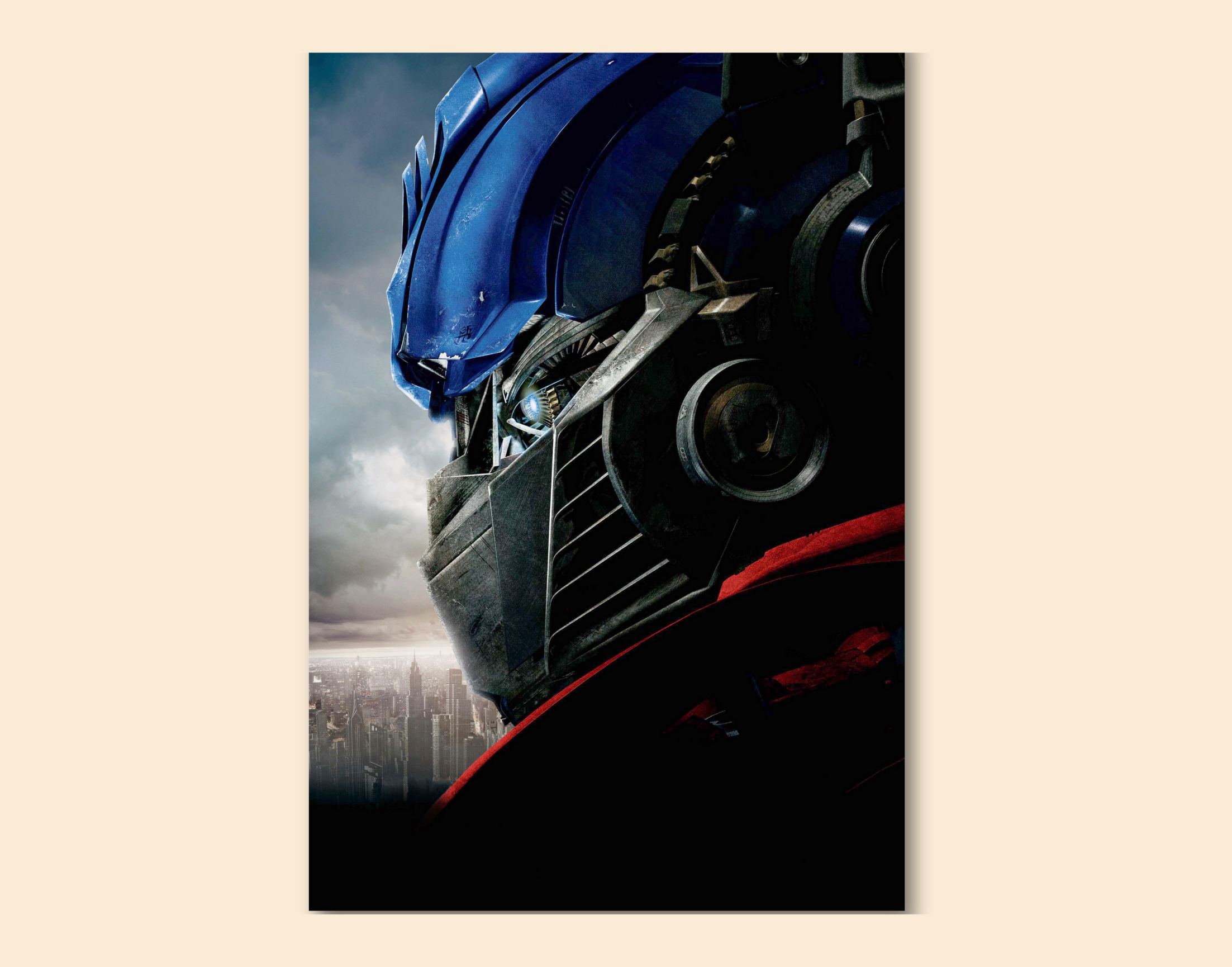 "TRANSFORMERS : AGE OF EXTINCTION"- Shiny & Sturdy Metallic Poster Art That Pops & Sticks (Literally!)