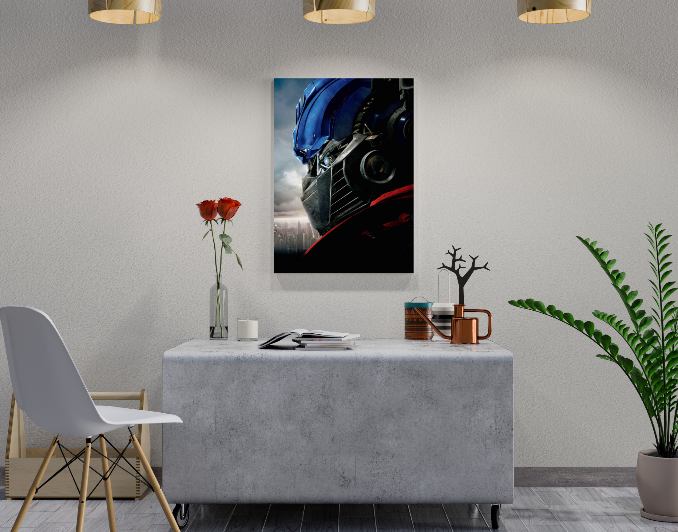 "TRANSFORMERS : AGE OF EXTINCTION"- Shiny & Sturdy Metallic Poster Art That Pops & Sticks (Literally!)