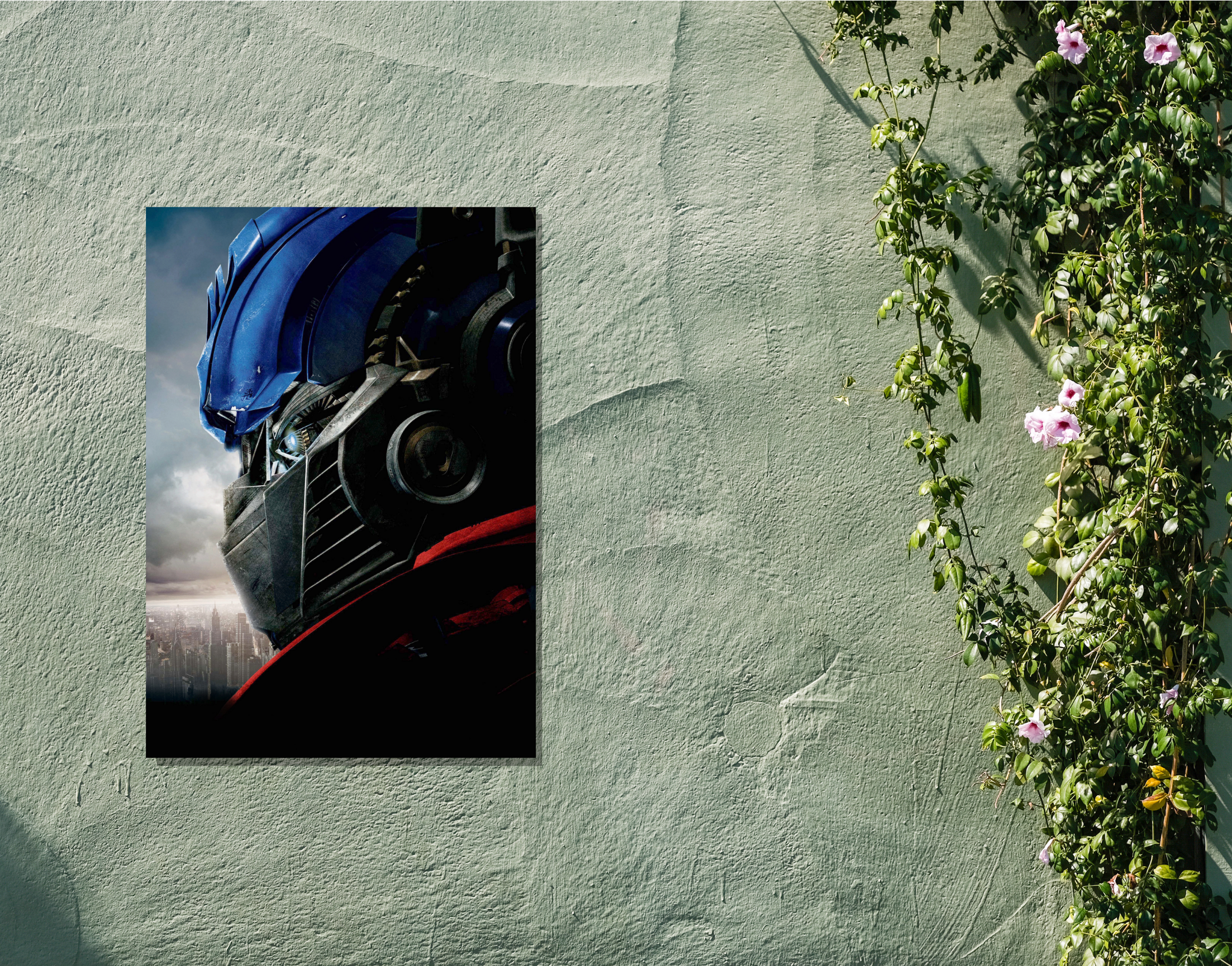 "TRANSFORMERS : AGE OF EXTINCTION"- Shiny & Sturdy Metallic Poster Art That Pops & Sticks (Literally!)