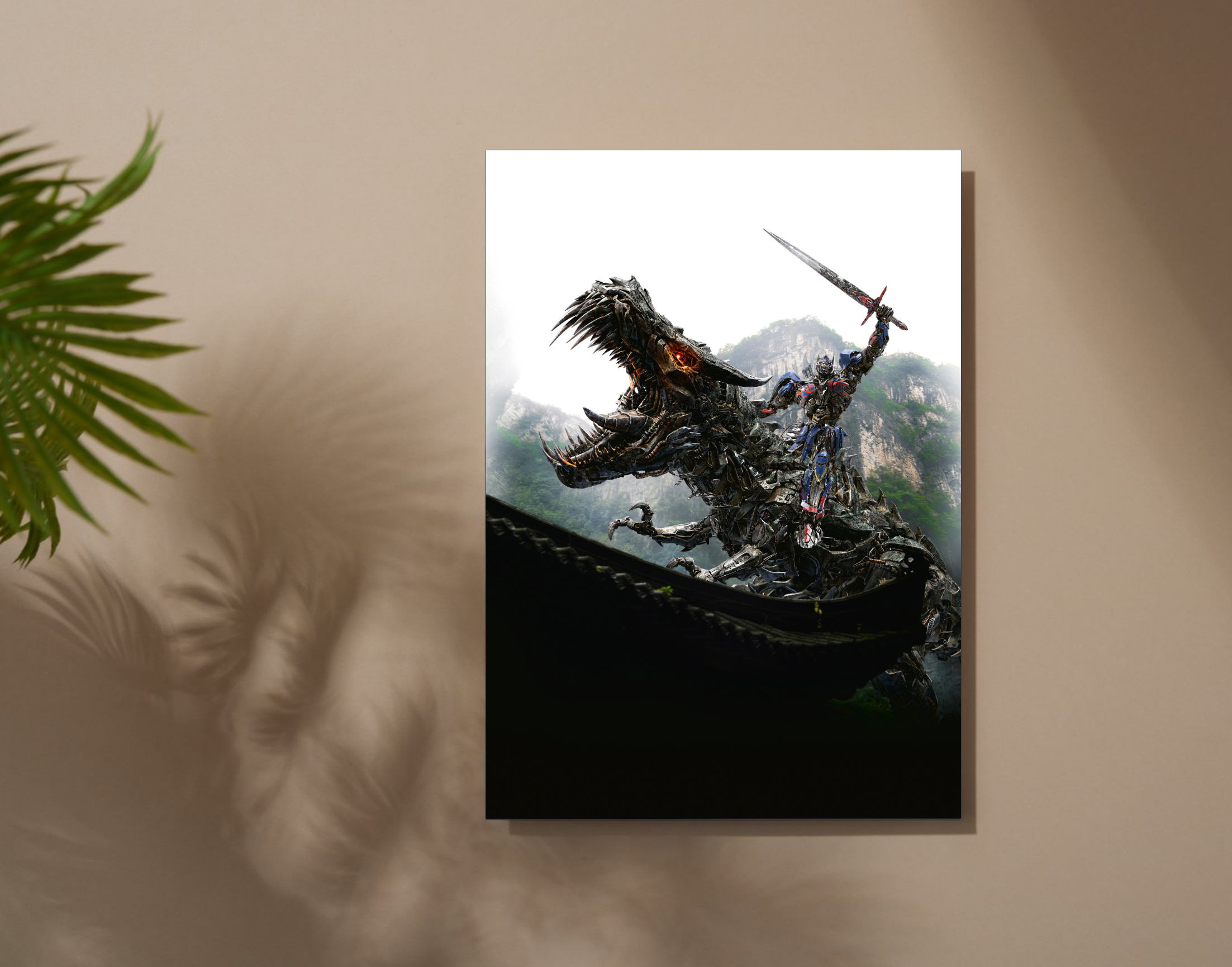 "TRANSFORMERS : THE LAST KNIGHT"- Shiny & Sturdy Metallic Poster Art That Pops & Sticks (Literally!)