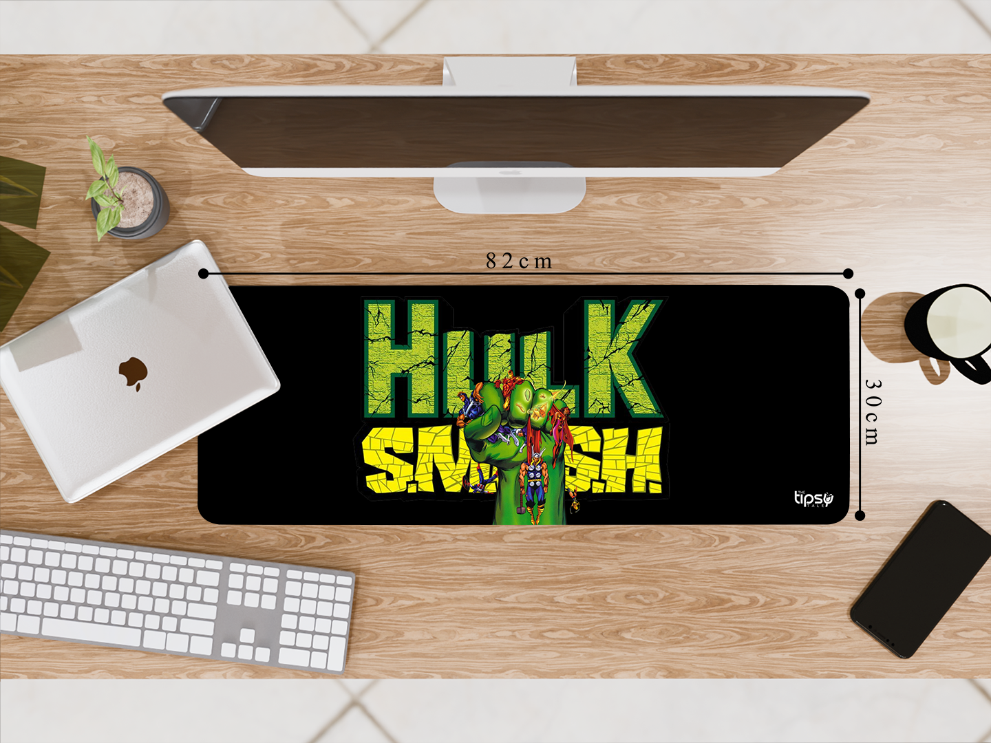"HULK SMASH- MARVEL" Gaming Mousepad Elevate Your Gaming Experience